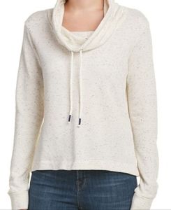 Splendid confetti cowl neck sweater